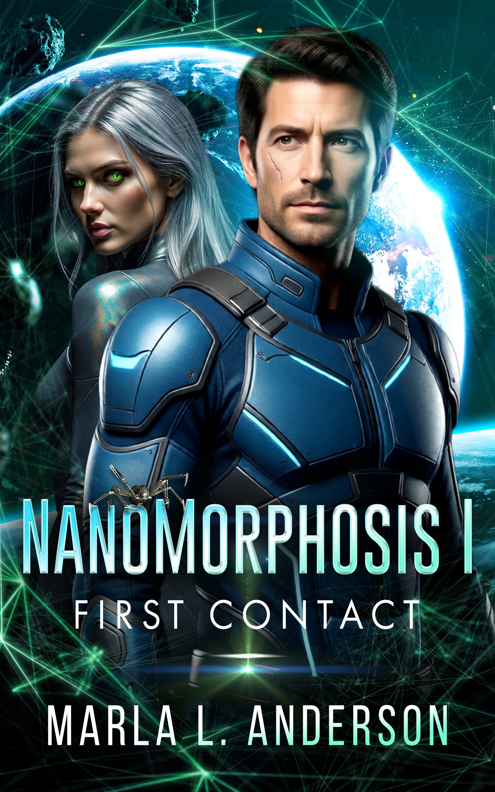 Author Signed Copy of NanoMorphosis 1: First Contact with new Cover